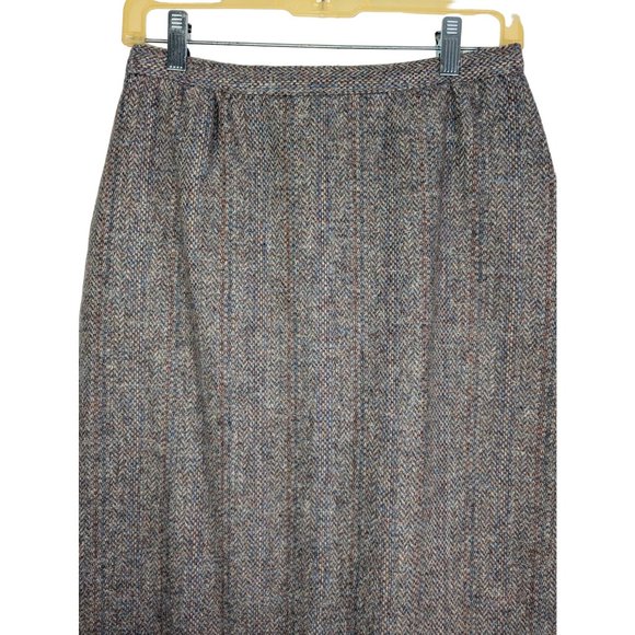 Vintage Michelle Stuart Tweed Blazer & Skirt Set Union Made Career Capsule sz 10 - Picture 11 of 15